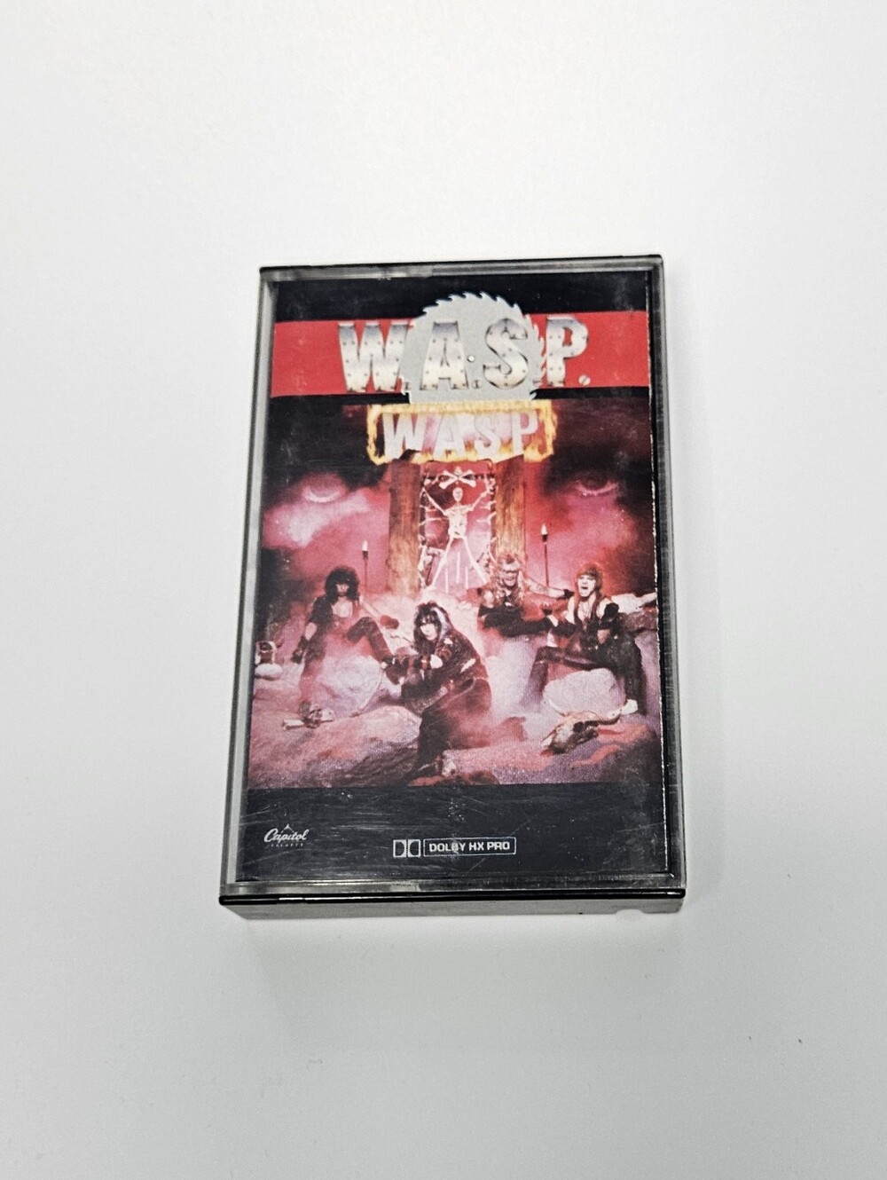 W.A.S.P. Self-titled Debut Album Heavy Metal Rock Cassette Tape 1984